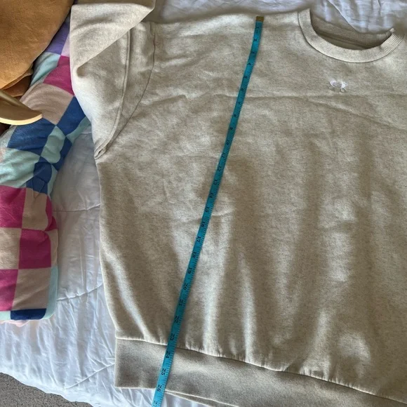 Under Armour Rival Fleece Oversized Sweatshirt - Picture 8 of 8